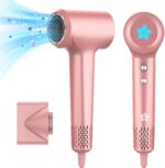 Hair Dryer, Ion Hair Dryer, 400 Million Plasma Hair Dryer, 110,000 rpm, Brushless Motor, Quick Drying Hair Dryer, 57 dB Low Noise Hair Dryer, Intelligent Thermostat Hair Dryer for Travel, Home - 图片 3