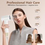 KARFUN Phon Capelli Professionale, 1500W Asciugacapelli Ionico Professionale, 400 Milioni di Ioni Negativi, 110000 RPM Asciugatura Rapida, Regolazione Intelligente Temperatura, Basso Rumore - 图片 10