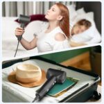 Hair Dryer, Ion Hair Dryer, 400 Million Plasma Hair Dryer, 110,000 rpm, Brushless Motor, Quick Drying Hair Dryer, 57 dB Low Noise Hair Dryer, Intelligent Thermostat Hair Dryer for Travel, Home - 图片 4