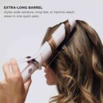SinglePass Curl X Extra-Long Barrel 1", 1.25", 1.5" Curling Iron with 9 Heat Settings and Ceramic Barrel for Fast Styling and Lasting Results on All Hair Types - Image 5