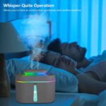 COO Humidifiers for Bedroom, 2L Tank for Large Room, 30 Hour Runtime, 28dB Quiet Cool Mist Humidifier for Home, Baby Nursery, Plants, Indoor, Office, Easy to Fill & Clean,Night Light and Auto Shut-off - Image 7
