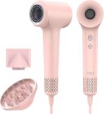 TQQ Hair Dryer, 200 Million Negative Ion Hair Dryer, 110,000 rpm, Brushless Motor, Quick Drying Hair Dryer, 57 dB Low Noise Hair Dryer for Home, Travel - Image 3